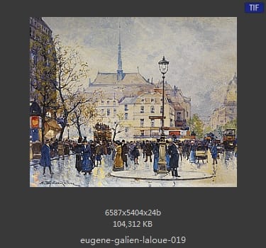【法国】尤金 加林 拉洛 (Eugene Galien Laloue)