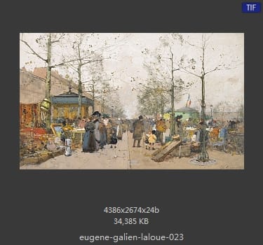 【法国】尤金 加林 拉洛 (Eugene Galien Laloue)