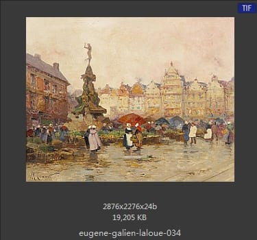【法国】尤金 加林 拉洛 (Eugene Galien Laloue)
