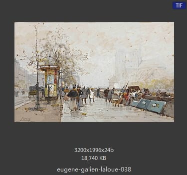 【法国】尤金 加林 拉洛 (Eugene Galien Laloue)