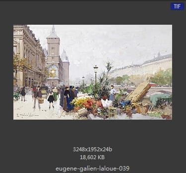 【法国】尤金 加林 拉洛 (Eugene Galien Laloue)