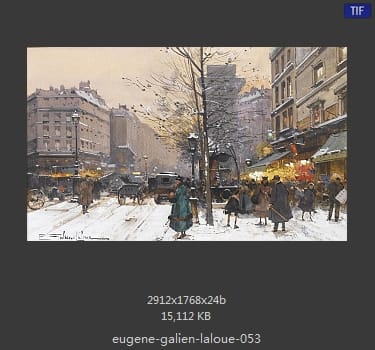 【法国】尤金 加林 拉洛 (Eugene Galien Laloue)