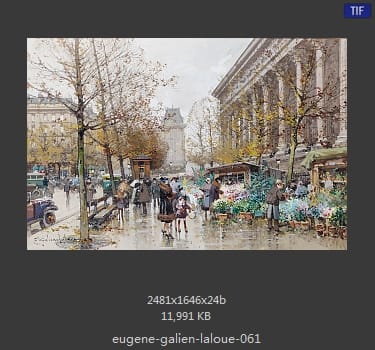 【法国】尤金 加林 拉洛 (Eugene Galien Laloue)