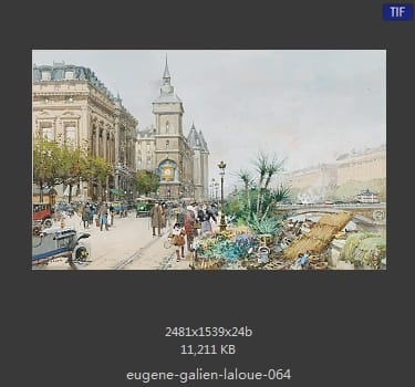 【法国】尤金 加林 拉洛 (Eugene Galien Laloue)