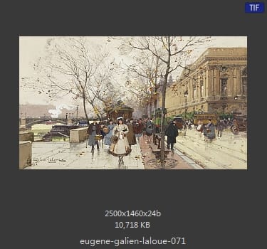 【法国】尤金 加林 拉洛 (Eugene Galien Laloue)
