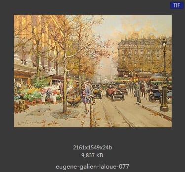 【法国】尤金 加林 拉洛 (Eugene Galien Laloue)