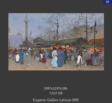 【法国】尤金 加林 拉洛 (Eugene Galien Laloue)