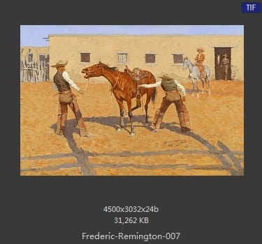 【美国】弗雷德里克·雷明顿（Frederic Remington）
