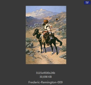 【美国】弗雷德里克·雷明顿（Frederic Remington）