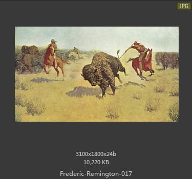 【美国】弗雷德里克·雷明顿（Frederic Remington）