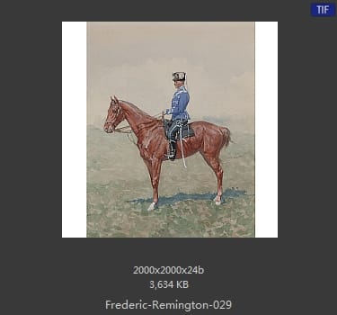【美国】弗雷德里克·雷明顿（Frederic Remington）