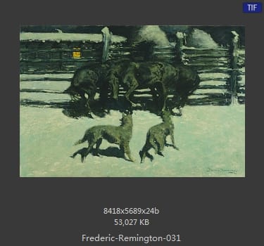 【美国】弗雷德里克·雷明顿（Frederic Remington）