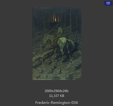 【美国】弗雷德里克·雷明顿（Frederic Remington）
