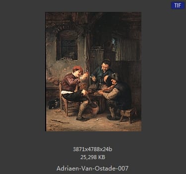 【荷兰】阿德里安·扬斯·凡·奥斯塔德(Adriaen Jansz  Van Ostade)