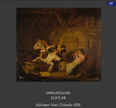 【荷兰】阿德里安·扬斯·凡·奥斯塔德(Adriaen Jansz  Van Ostade)