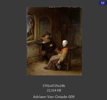 【荷兰】阿德里安·扬斯·凡·奥斯塔德(Adriaen Jansz  Van Ostade)