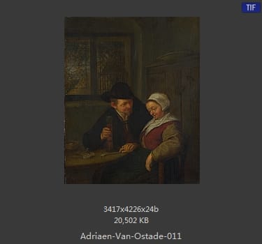 【荷兰】阿德里安·扬斯·凡·奥斯塔德(Adriaen Jansz  Van Ostade)