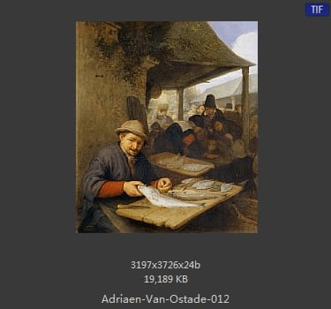【荷兰】阿德里安·扬斯·凡·奥斯塔德(Adriaen Jansz  Van Ostade)