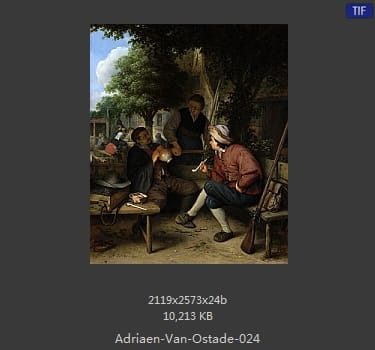 【荷兰】阿德里安·扬斯·凡·奥斯塔德(Adriaen Jansz  Van Ostade)