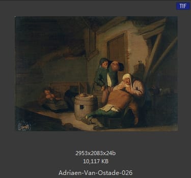 【荷兰】阿德里安·扬斯·凡·奥斯塔德(Adriaen Jansz  Van Ostade)