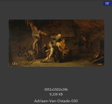 【荷兰】阿德里安·扬斯·凡·奥斯塔德(Adriaen Jansz  Van Ostade)
