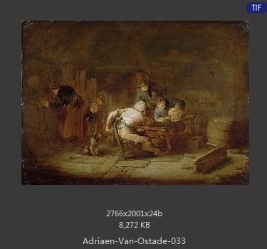 【荷兰】阿德里安·扬斯·凡·奥斯塔德(Adriaen Jansz  Van Ostade)