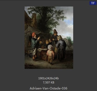 【荷兰】阿德里安·扬斯·凡·奥斯塔德(Adriaen Jansz  Van Ostade)