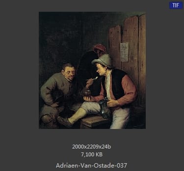 【荷兰】阿德里安·扬斯·凡·奥斯塔德(Adriaen Jansz  Van Ostade)