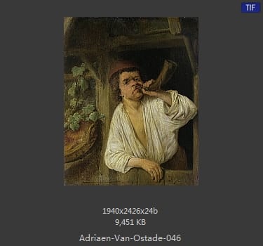 【荷兰】阿德里安·扬斯·凡·奥斯塔德(Adriaen Jansz  Van Ostade)
