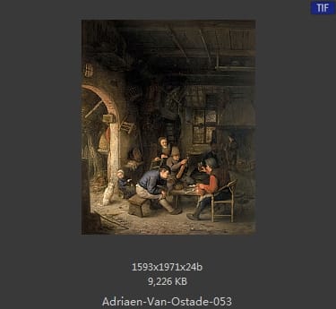 【荷兰】阿德里安·扬斯·凡·奥斯塔德(Adriaen Jansz  Van Ostade)