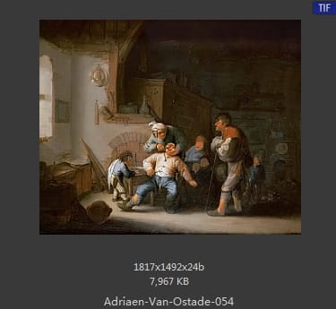 【荷兰】阿德里安·扬斯·凡·奥斯塔德(Adriaen Jansz  Van Ostade)