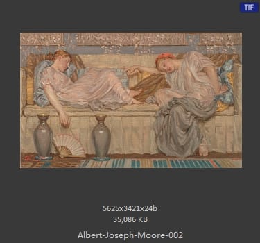 【英国】阿尔伯特·约瑟夫·摩尔（Albert Joseph Moore）