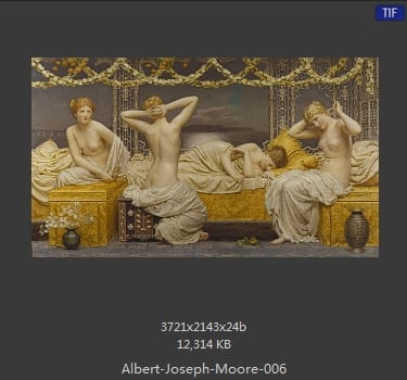 【英国】阿尔伯特·约瑟夫·摩尔（Albert Joseph Moore）