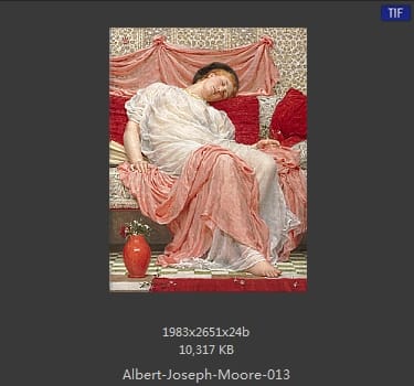 【英国】阿尔伯特·约瑟夫·摩尔（Albert Joseph Moore）