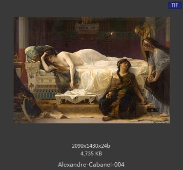 【法国】亚历山大·卡巴内尔(Alexandre Cabanel)