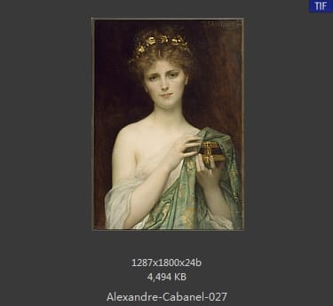 【法国】亚历山大·卡巴内尔(Alexandre Cabanel)