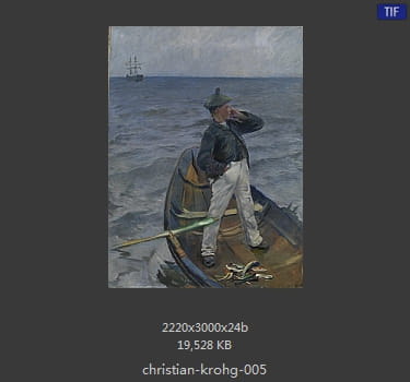 【挪威】克里斯蒂安·克罗格（Christian Krohg）