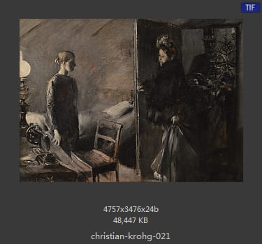 【挪威】克里斯蒂安·克罗格（Christian Krohg）