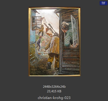 【挪威】克里斯蒂安·克罗格（Christian Krohg）