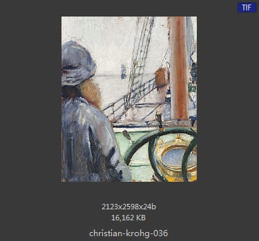 【挪威】克里斯蒂安·克罗格（Christian Krohg）