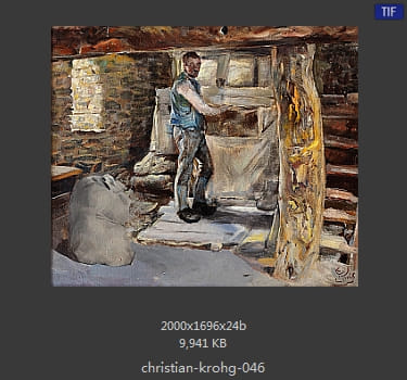 【挪威】克里斯蒂安·克罗格（Christian Krohg）