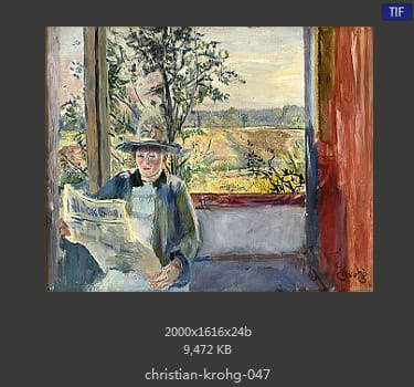 【挪威】克里斯蒂安·克罗格（Christian Krohg）