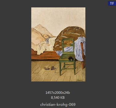 【挪威】克里斯蒂安·克罗格（Christian Krohg）