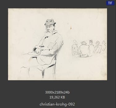 【挪威】克里斯蒂安·克罗格（Christian Krohg）