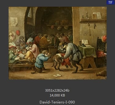 【比利时】大卫·丹尼尔斯（老、少）（David  Teniers Ⅰ& Ⅱ）