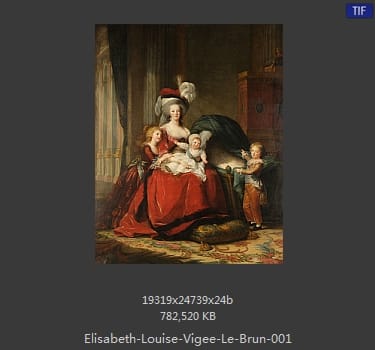 伊丽莎白·路易丝·维热·勒布伦 Elisabeth Louise Vigee LeBrun