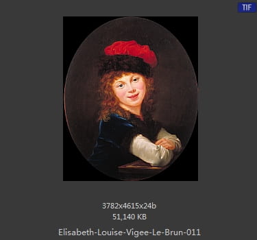 伊丽莎白·路易丝·维热·勒布伦 Elisabeth Louise Vigee LeBrun
