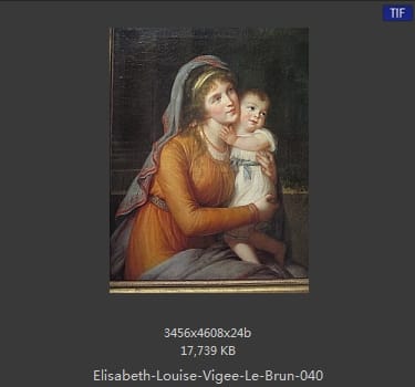 伊丽莎白·路易丝·维热·勒布伦 Elisabeth Louise Vigee LeBrun