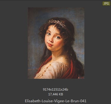 伊丽莎白·路易丝·维热·勒布伦 Elisabeth Louise Vigee LeBrun