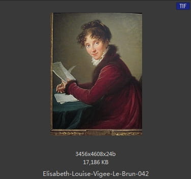 伊丽莎白·路易丝·维热·勒布伦 Elisabeth Louise Vigee LeBrun